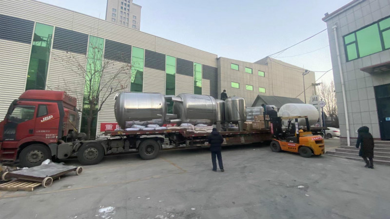 【川一股份】10T/H双级反渗透发往安徽宣城