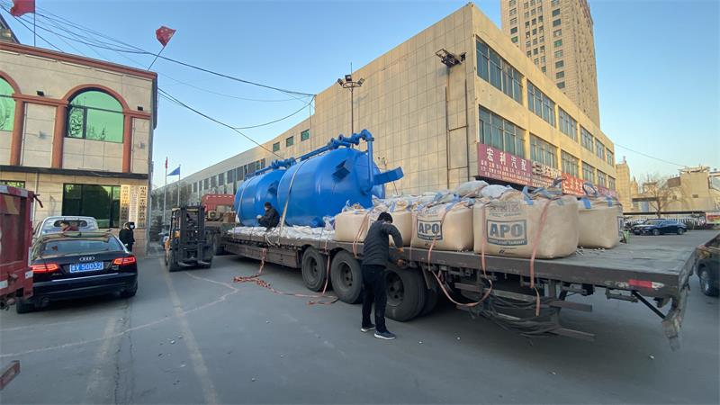 【川一股份】30T/H双级反渗透设备发往德州临邑