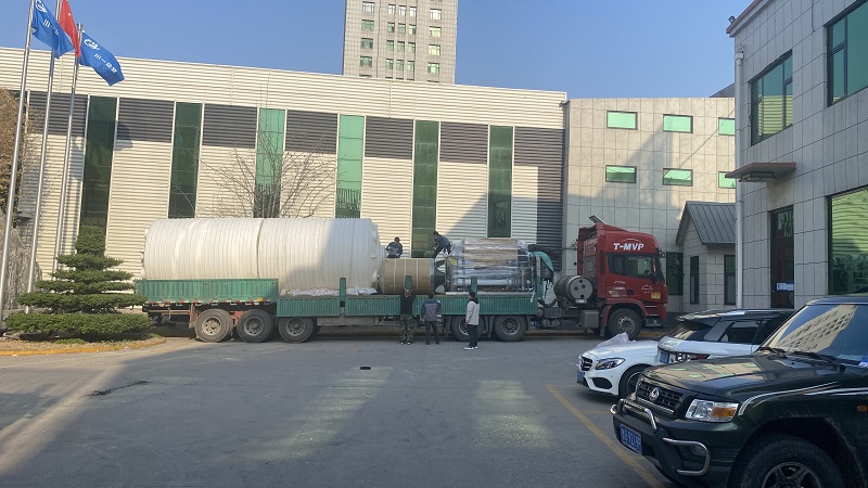 【川一股份】10T/H水处理设备2套发往天津静海