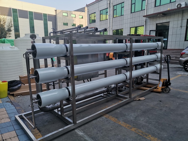 【川一股份】12T/H纳滤设备准备装车发往天津