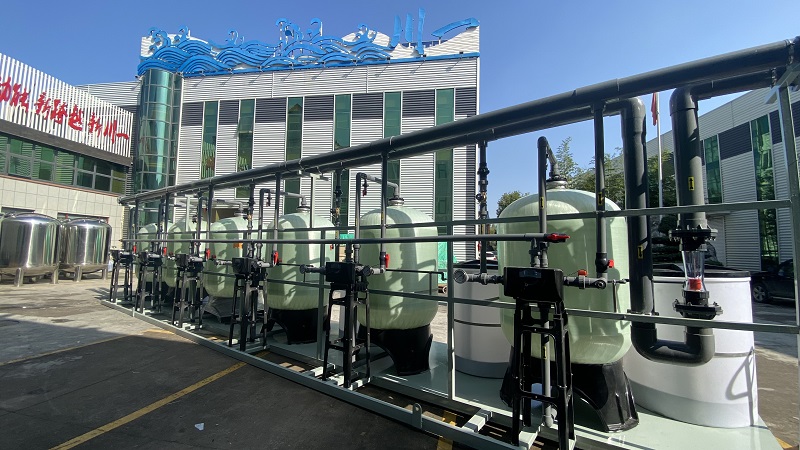 【川一股份】120T/H软化设备发往内蒙古包头