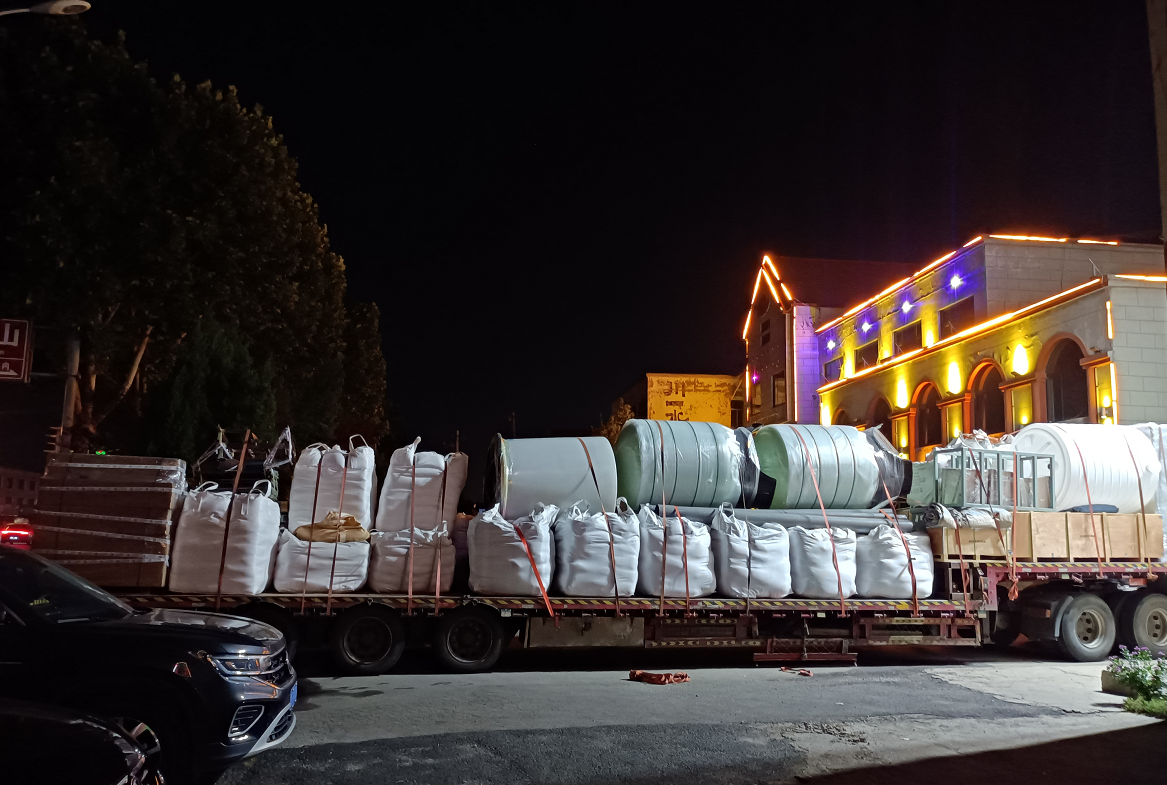 【川一股份】2✖70T单级反渗透设备+软化设备发往济南安丘