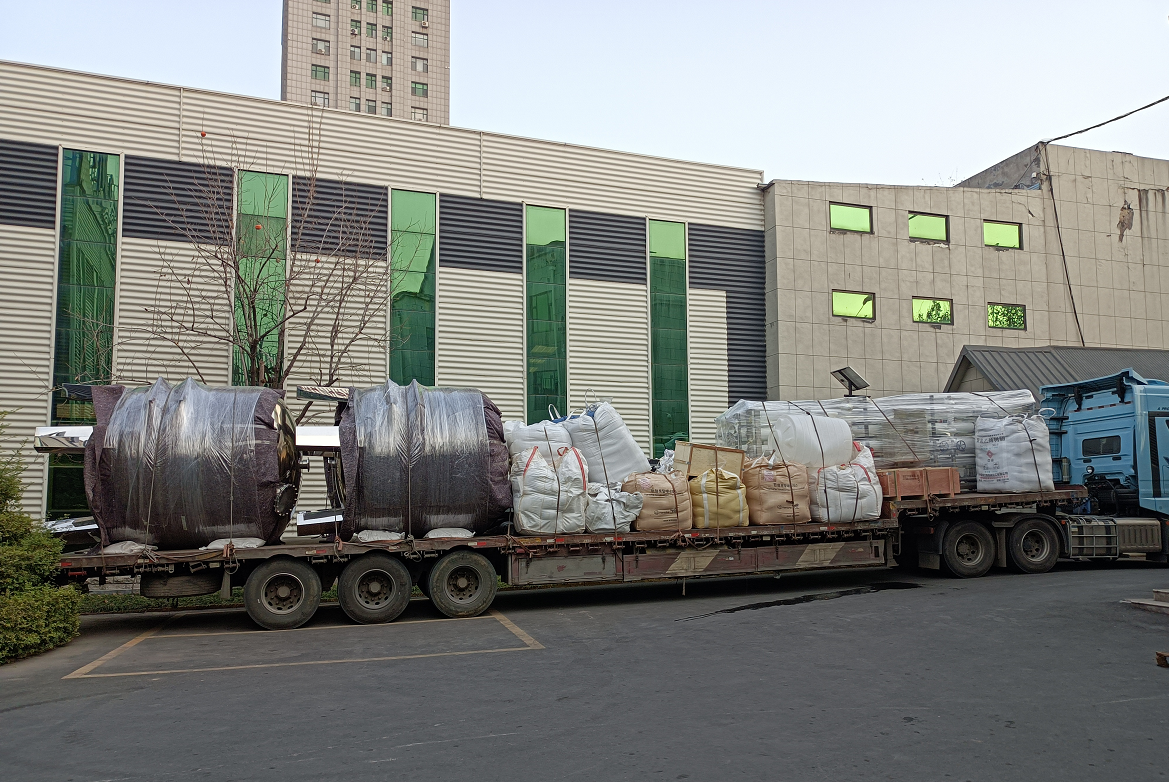【川一股份】40T单级反渗透设备装车发往安徽淮南市