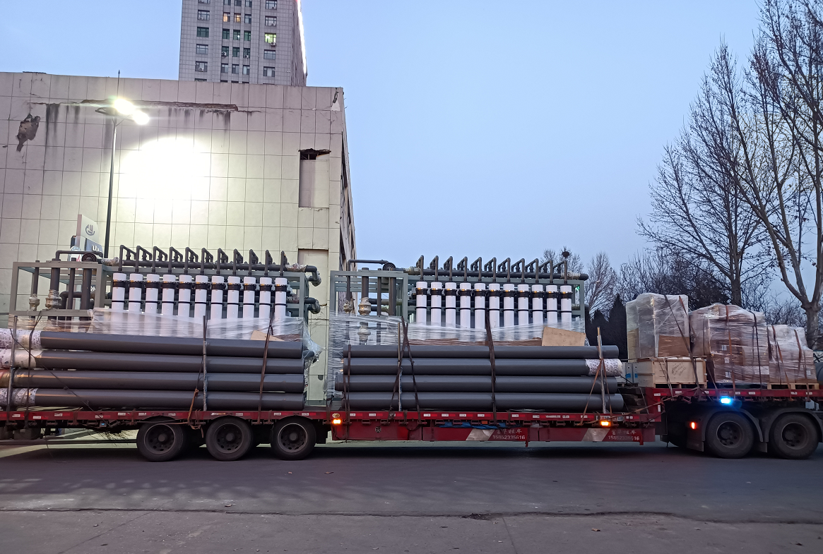 【川一股份】3x140T/H超滤设备发往山西长治