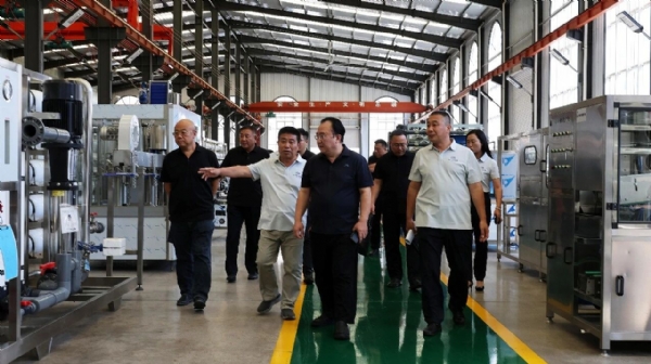 深化企研技术交流｜山东省海洋化工科学研究院一行莅临川一水处理调研考察